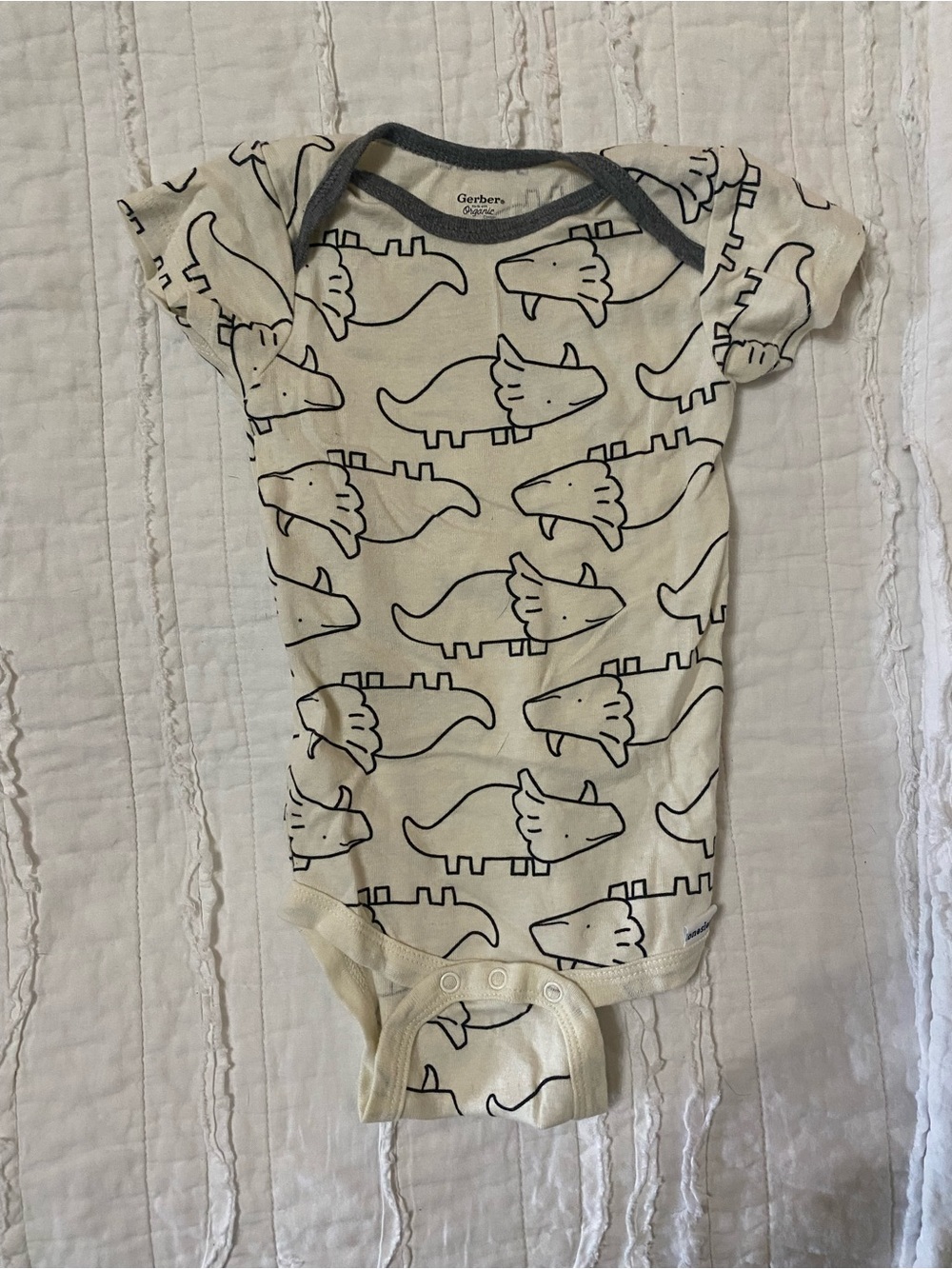 SET OF 9 - Cotton Bodysuits with Snaps - MULTIPLE BRANDS